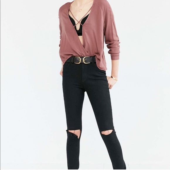 Urban Outfitters mauve top - Picture 2 of 8